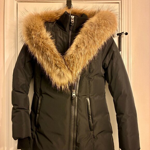 Mackage Kay Down Coat with Fur Hood - Picture 1 of 7
